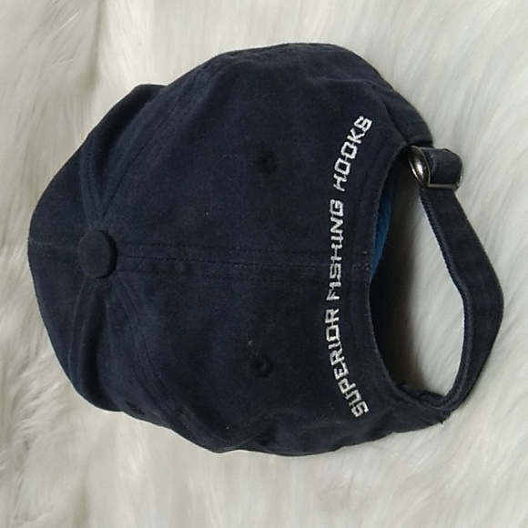 Vintage Gamakatsu Superior Fishing Hooks Adjustable Hat OSFA Unisex - Picture 5 of 9